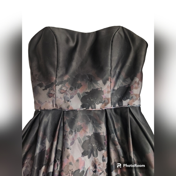 Betsy and Adam Hi Lo Ombré Dress Prom/Party/Cocktail Size 4, NWT - Picture 2 of 13